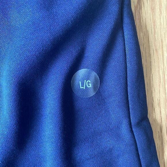 Calvin Klein Jeans Elastic Drawstring Lounge Shorts Navy Large - Picture 3 of 8